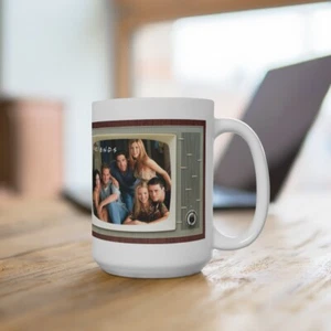 Friends TV Show Tv Retro Design Ceramic Mug 15oz Extra Large  - Picture 1 of 5