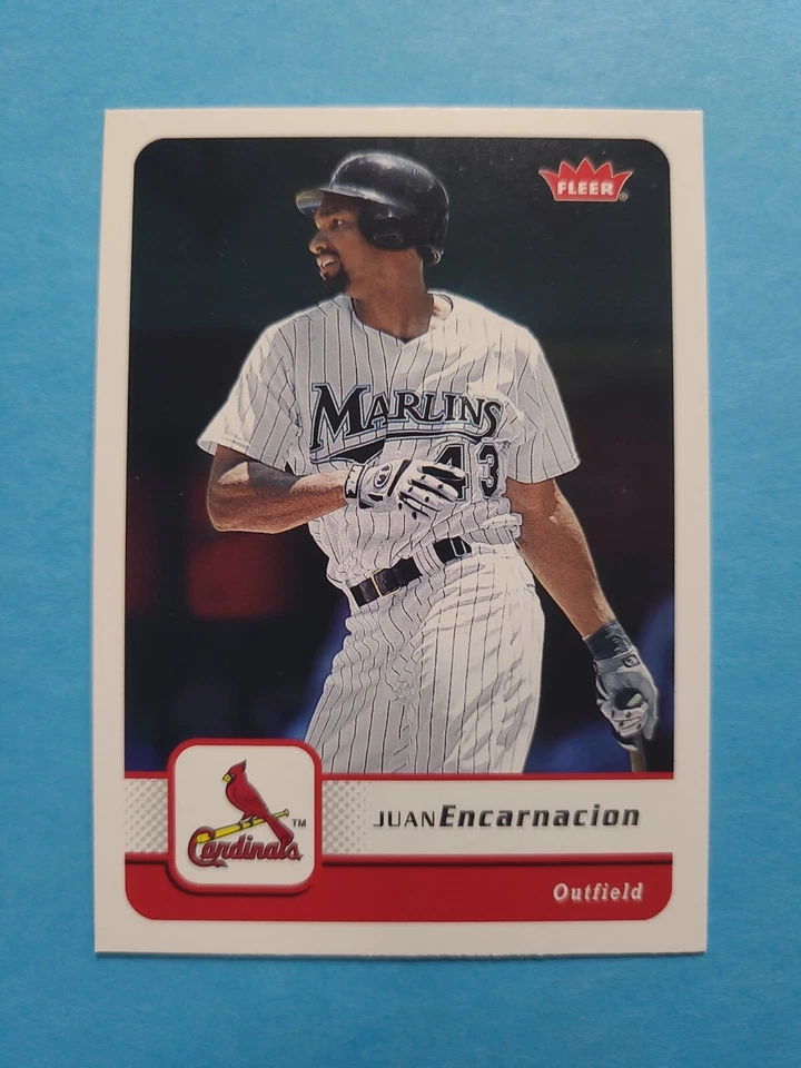 Tarjeta de béisbol Fleer de Juan Encarnación 2006 # 196 G1685 Foto 1 de 1
