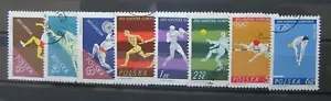 Poland, Tokyo Olympics 1964 full set 8v, CTO - Picture 1 of 1