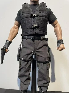 Hottoys The Expendables-2010 Barney Ross Leather belt replacement & Knife Pouch - Picture 1 of 8