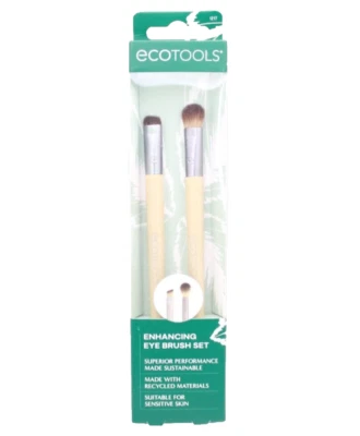 Ecotools Enhancing Eye Brush Set Duo Four Heads New in Box Sealed - Image 1 of 4