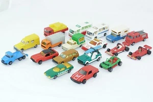 Globe Toys - lot 18 miniatures - Renault JP4, Triuphm TR7, minibus, ... - Imagen 1 de 5