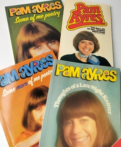Bundle Lot of 4 Pam Ayres Poetry Ballad Knitter Vintage 1970s 1980s Paperback - Picture 1 of 6