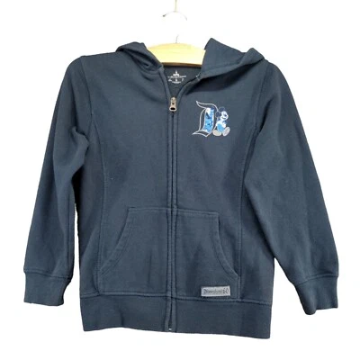 Толстовка с капюшоном на молнии Disney Parks Kids для мальчиков средний размер синяя к 60-летию - Изображение 1 из 4