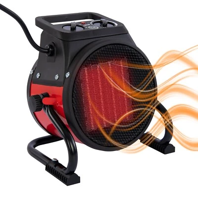 Grafner Elektro Heizer 3000W Heizlüfter Bauheizer Heizgerät Keramik Heizgebläse - Bild 1 von 4