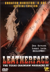 Leatherface , DVD , 100% uncut , new ,Region free , Texas Chainsaw Massacre 3 - Picture 1 of 2