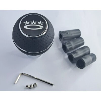 NEW toyota corolla ke30 ke35 ke36 ke38 TE31 shift knob leather metal logo - Image 1 of 4