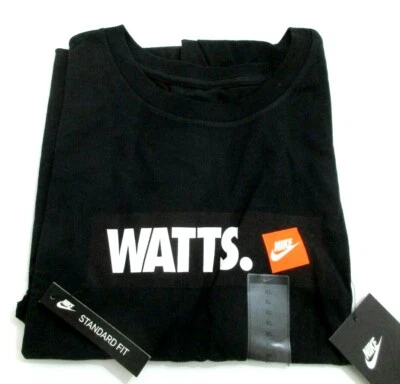 Camiseta Nike masculina preta esportiva WATTS CA Los Angeles CW4773 010 - Imagem 1 de 4