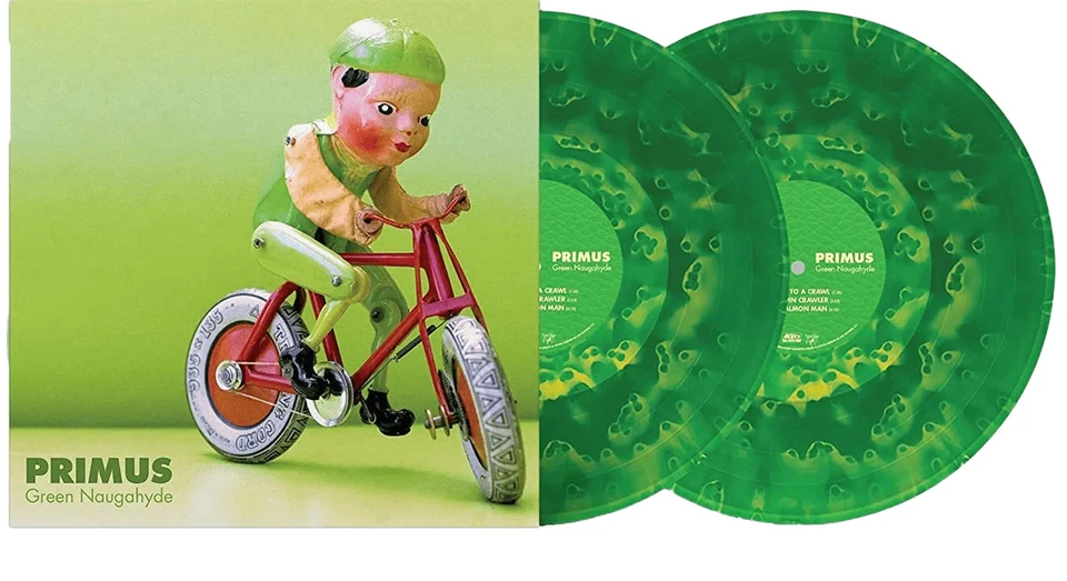 Primus "Green Naugahyde" 2LP Yellow with Green Splatter Vinyl - Image 1 of 1