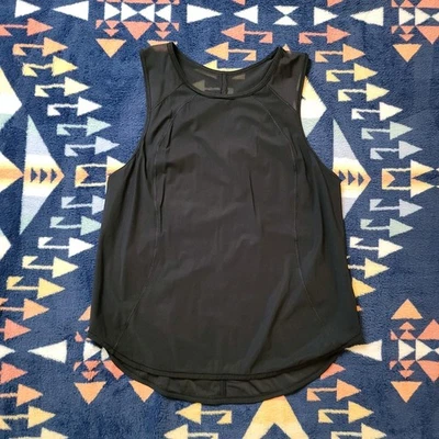 Camiseta sin mangas para mujer LULULEMON Sculpt Activewear negra talla XL 12 transparente Foto 1 de 4