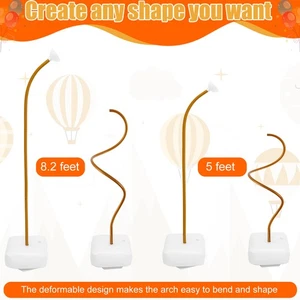 Balloon Arch Kit 8.2ft 5ft DIY Balloon Arch Support with Base Balloon stWwZ - Picture 1 of 11