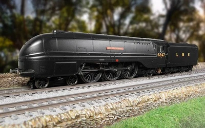 Hornby R30453 LMS Coronation Class 6247 Steam Loco Sir City of Liverpool Ve Day - Image 1 of 4