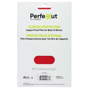 PureGear Perfekut Écran Protecteur Film pour Arrière De Dispositif - Rouge Fibre - Photo 1 sur 2