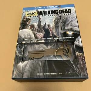 The Walking Dead: Season 4 with Prison Key Collectible [Blu-ray] - Picture 1 of 8