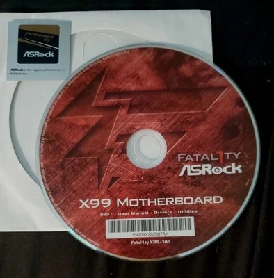 Fatality ASRock X99 Motherboard DVD / Drivers, Utilities & Manual  - Image 1 of 2