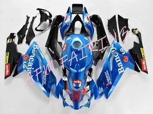 Blue ABS Injection Mold Bodywork Fairing Panel Kit for Aprilia RS125 2006-2010 - Picture 1 of 7