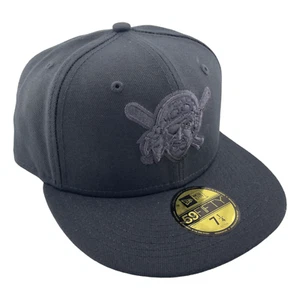 New Era Pittsburgh Pirates anthrazitfarbene Packung grau UV MLB 59FIFTY sitzende Mütze - Bild 1 von 7
