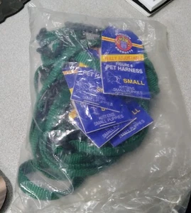 Hamilton Figure 8 Pet Harness Adjustable Small Green - Bag of 6 - Picture 1 of 2
