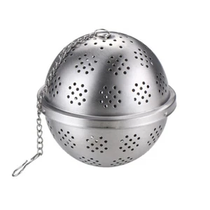 Metal Tea Filter 304 Stainless Steel Spice Ball Tea Infuser Loose Leaf Tea - Picture 1 of 48