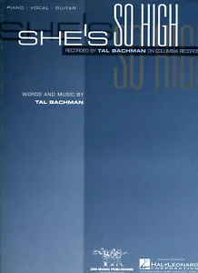 1999 Sheet Music ~ SHE’S SO HIGH ~ Tal Bachman ~ NEW! Vintage!