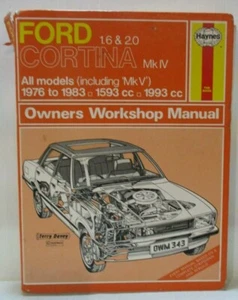 Haynes - Ford Cortina 1.6 & 2.0 Todos los Modelos 1976-83 Dueños Manual de - Imagen 1 de 7