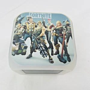 Fortnite Alarm Clock Color Changing Battery Operated Temperature & Date Display - Picture 1 of 15
