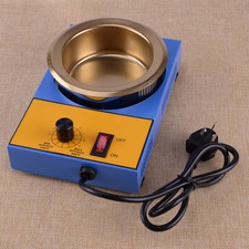 220V Electric Solder Pot Tin Melting 300W 100MM 1200g Furnace Casting Crucible