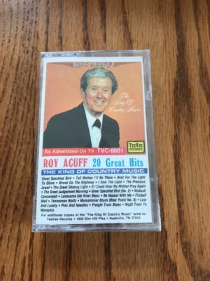 Roy Acuff 20 Great Hits The King Of Country Music Cassette Ships N 24h - Image 1 of 3