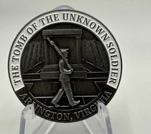 The Tomb of The Unknown Soldier Arlington 1.75" Military Challenge Coin - Picture 1 of 4