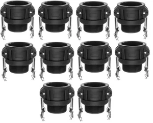 (10 Pack) 2" Type B Poly Camlock | Male NPT x Female Coupler Polypropylene - Picture 1 of 6