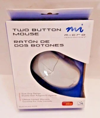 Micro Innovations Two Button Mouse Contour Hand With PS/2 Connection PD39P - Image 1 of 4