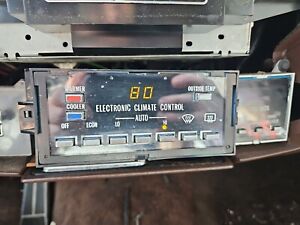 80 85 86 87 88 89 Cadillac Brougham Fleetwood climate control ac/heat switch rwd