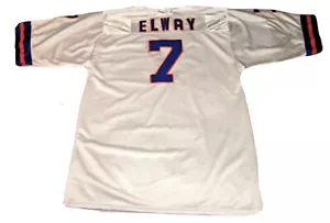 Maglia nuova con etichette John Elway #7 Denver Broncos NFL 52 Mitchell & Ness Throwbacks 94 vintage - Foto 1 di 12