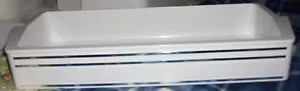 Pattumiera ripiano porta frigorifero Whirlpool usata in ottime condizioni - bordo cromato circa 16" - Foto 1 di 3