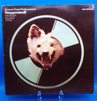 Steppenwolf – Sixteen Great Performances [1976 Compilation LP] MCA Records – VG+ - Image 1 of 4
