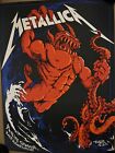 AFFICHE METALLICA EAST RUTHERFORD 8/4/2023 SQUINDO #115/550 METLIFE NJ 72 SAISONS