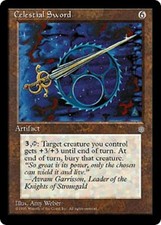 1x  Celestial Sword Ice Age card MTG Magic the Gathering