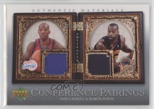 2007-08 Upper Deck Artifacts Conference Pairings /150 Sam Cassell Baron Davis