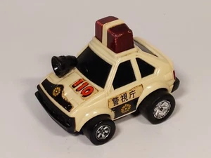 Ideal Toys Mighty Mo Friction Polizeiauto Vintage 70er Nomura Japan funktioniert lesen - Bild 1 von 13