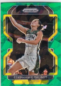 2022 Prizm WNBA FANATICS Green CRACKED ICE #144 Stephanie Talbot - Seattle Storm - Picture 1 of 1