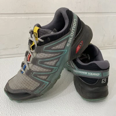 Salomon Speedcross Vario Shoes Womens Size 8 Athletic Trail Running Jogging   - Image 1 of 4