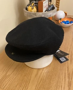 Epoch Hats Company Newsboy Cabbie Hat Cap 100% Wool Size M New with Tags - Picture 1 of 6