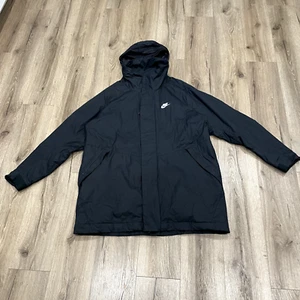 Nike Sportswear Air Max Woven Jacket Men's XL Black Hooded - Picture 1 of 9