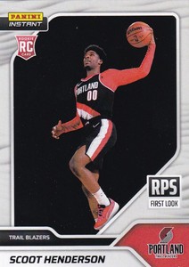 2023 Panini Instant Basketball #RPS-3 Scoot Henderson RC - Near Mint or Better!