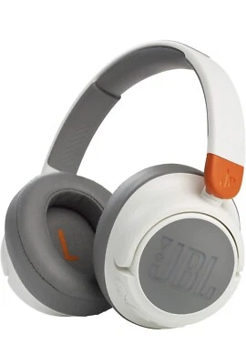 JBL JR460NC Wireless Over-Ear Noise Canceling Kids Headphones (White) - Image 1 of 4