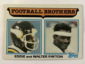 1982 Topps - Football Brothers #269 Walter Payton, Eddie Payton - Bild 1 von 2