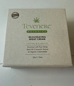 Tevenere Botanicals Rejuvenating Night, Cream Soothes, And Hydrates- New In Box - Picture 1 of 9