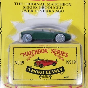 Matchbox Originals Series No. 19 MG Midget TD Green A Moko Lesney Diecast Model - Picture 1 of 5