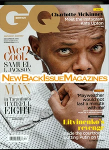 UK GQ 12/15,Samuel L Jackson,Charlotte McKinney,December 2015,NEW - Bild 1 von 1