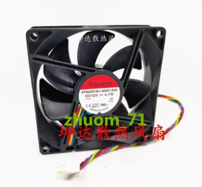 1PC SUNON PF92251B1-000C-S99 9cm 9025 12V 4.7W High air volume cooling fan - Image 1 of 2